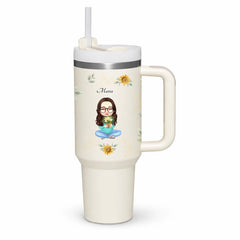 Copo Térmico 1,2L - Jardim de Girassol