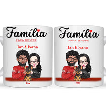 Carregar imagem no visualizador da galeria, Caneca Família - Família para Sempre com Pet
