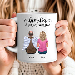 Caneca Familia - Família é para Sempre